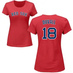 Adam Duvall Boston Red Sox Youth Scarlet Roster Name & Number T