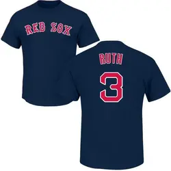 Babe Ruth Boston Red Sox Youth Navy Roster Name & Number T-Shirt -