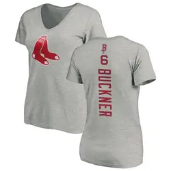 Women's Bill Buckner Name & Number T-Shirt - Red - Tshirtsedge