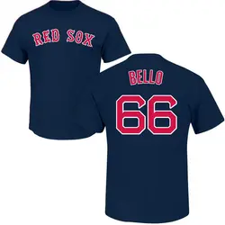 Brayan Bello Boston Red Sox Youth Navy Roster Name & Number T-Shirt -