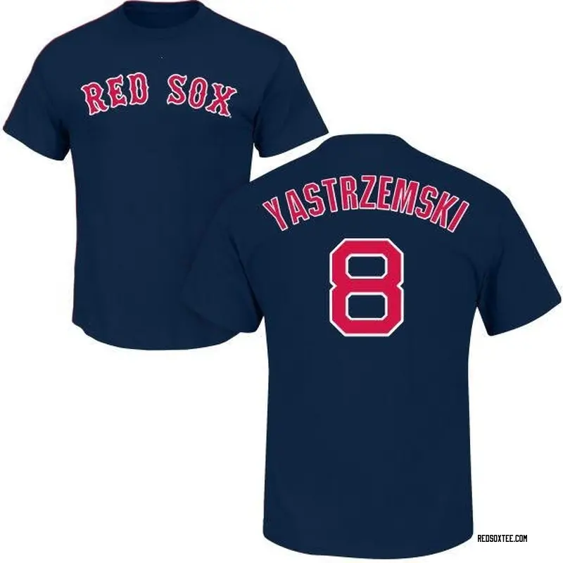 Carl Yastrzemski Boston Red Sox Youth Navy Roster Name & Number T-Shirt 