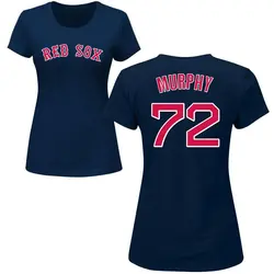 Chris Murphy Boston Red Sox Youth Navy Backer Long Sleeve T-Shirt 