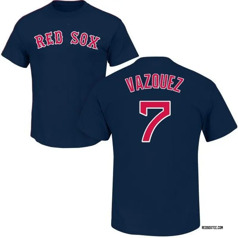 Enrique Hernandez Boston Red Sox Nike Name & Number T-Shirt - Navy