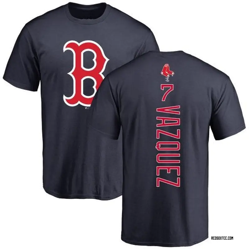 Christian Vazquez Boston Red Sox Youth Navy Branded Base Runner Tri-Blend T- Shirt 