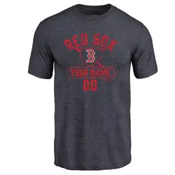 Custom Boston Red Sox Women's Red Roster Name & Number T-Shirt 