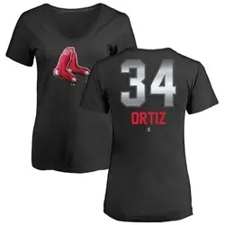 Lids David Ortiz Boston Red Sox Fanatics Branded Stats Resume Long Sleeve T- Shirt - Navy