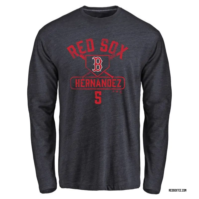 Enrique Hernandez Boston Red Sox Men's Navy Base Runner Tri-Blend