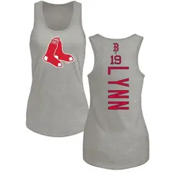 Fred Lynn Boston Red Sox Women's Navy Name and Number Banner Wave V-Neck T- Shirt 