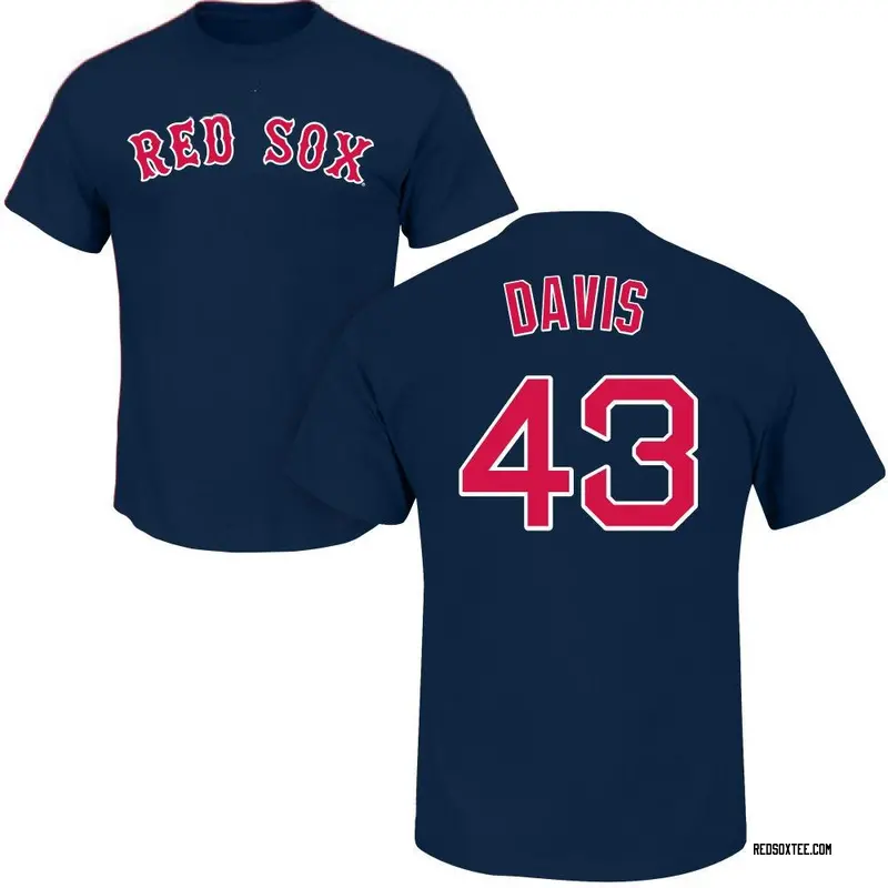 Raimel Tapia Boston Red Sox Youth Navy Roster Name & Number T-Shirt 