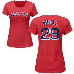 John Smoltz RBI T-Shirt - Red - Tshirtsedge