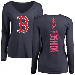 Men's Boston Red Sox Masataka Yoshida Nike Navy Name & Number T-Shirt