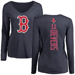 Nike Women's Boston Red Sox Rafael Devers #11 Navy T-Shirt