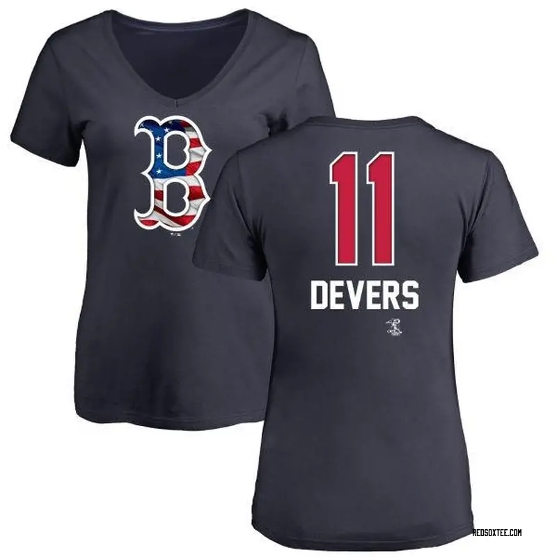 Rafael Devers Boston Red Sox Women's Navy Name and Number Banner