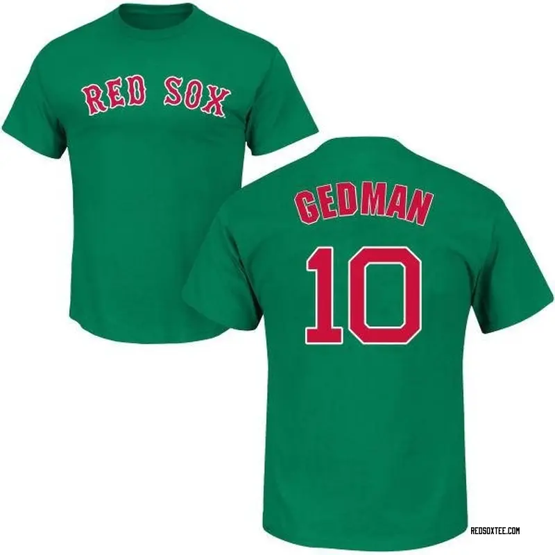 Rich Gedman Boston Red Sox Men's Navy Roster Name & Number T-Shirt 