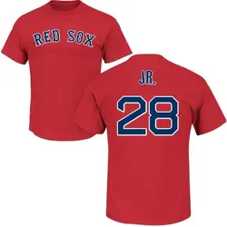 Boston Red Sox Majestic Youth Official Cool Base Jersey - Scarlet