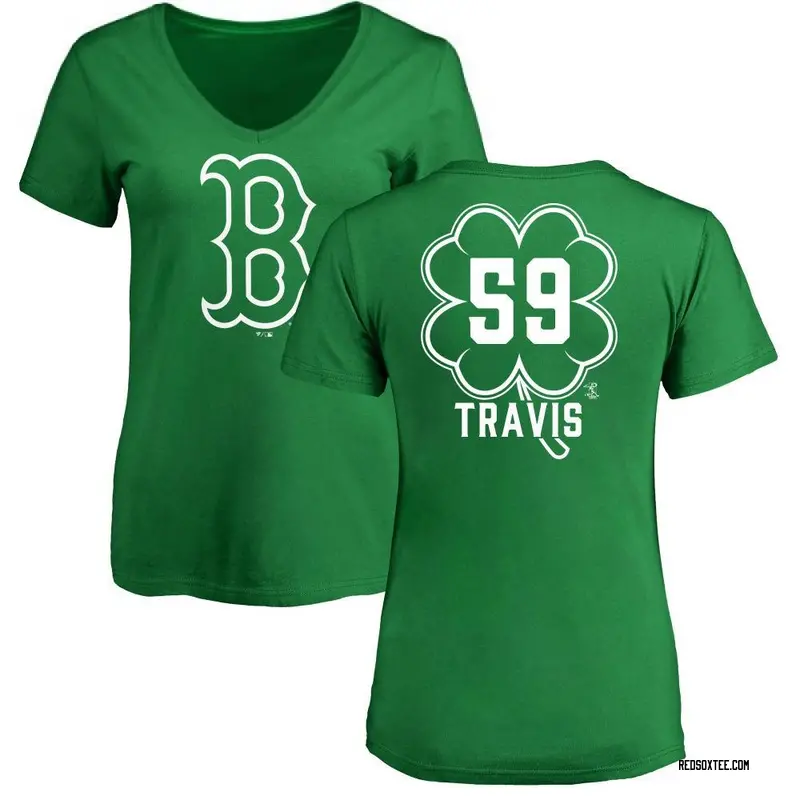 Boston Red Sox baseball Green Jersey great for St. Patrick's Day shirt  Ladies XS