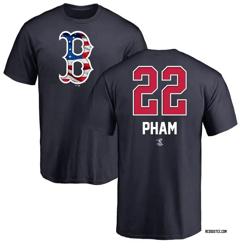 Tommy Pham Boston Red Sox Youth Navy Roster Name & Number T-Shirt 