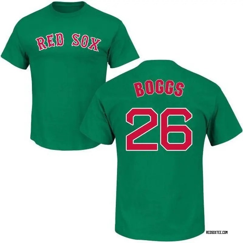 Wade Boggs Boston Red Sox Men's Red RBI T-Shirt 